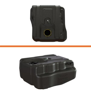 Ford F-550 After-Axle Utility Fuel Tank - Rear - Titan Fuel Tanks - Narrow Frame, 40 Gallon - `11-`16